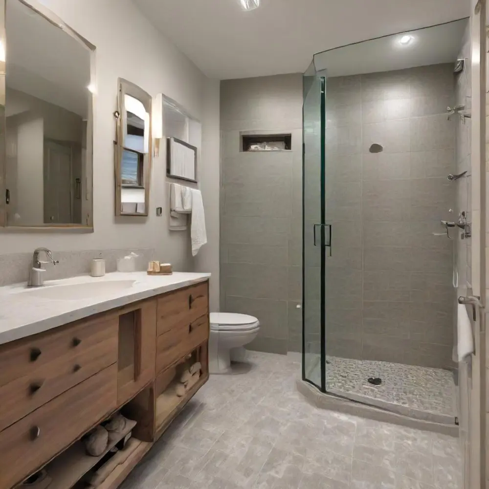 Bathroom Remodeling project completed by Manny's Handyman Services